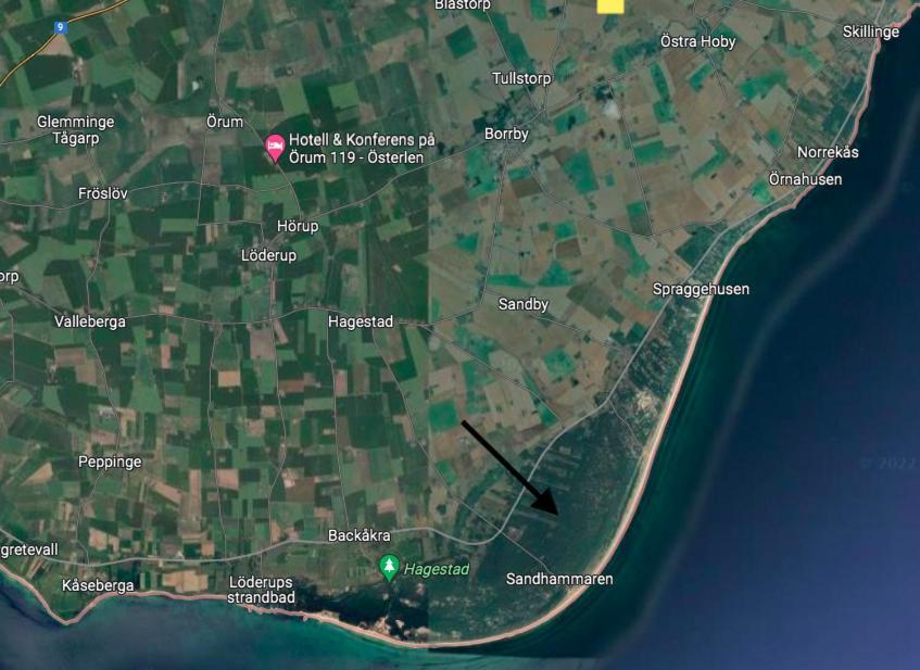 Sandhammaren ,Skane Loderup Екстер'єр фото